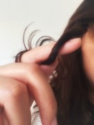 Twirling my hair