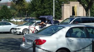 Pedicab driver in Washington D.C. 